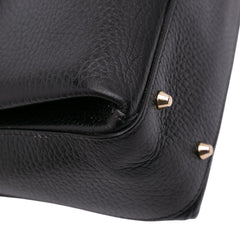 Small Dollar Calf Interlocking G Satchel