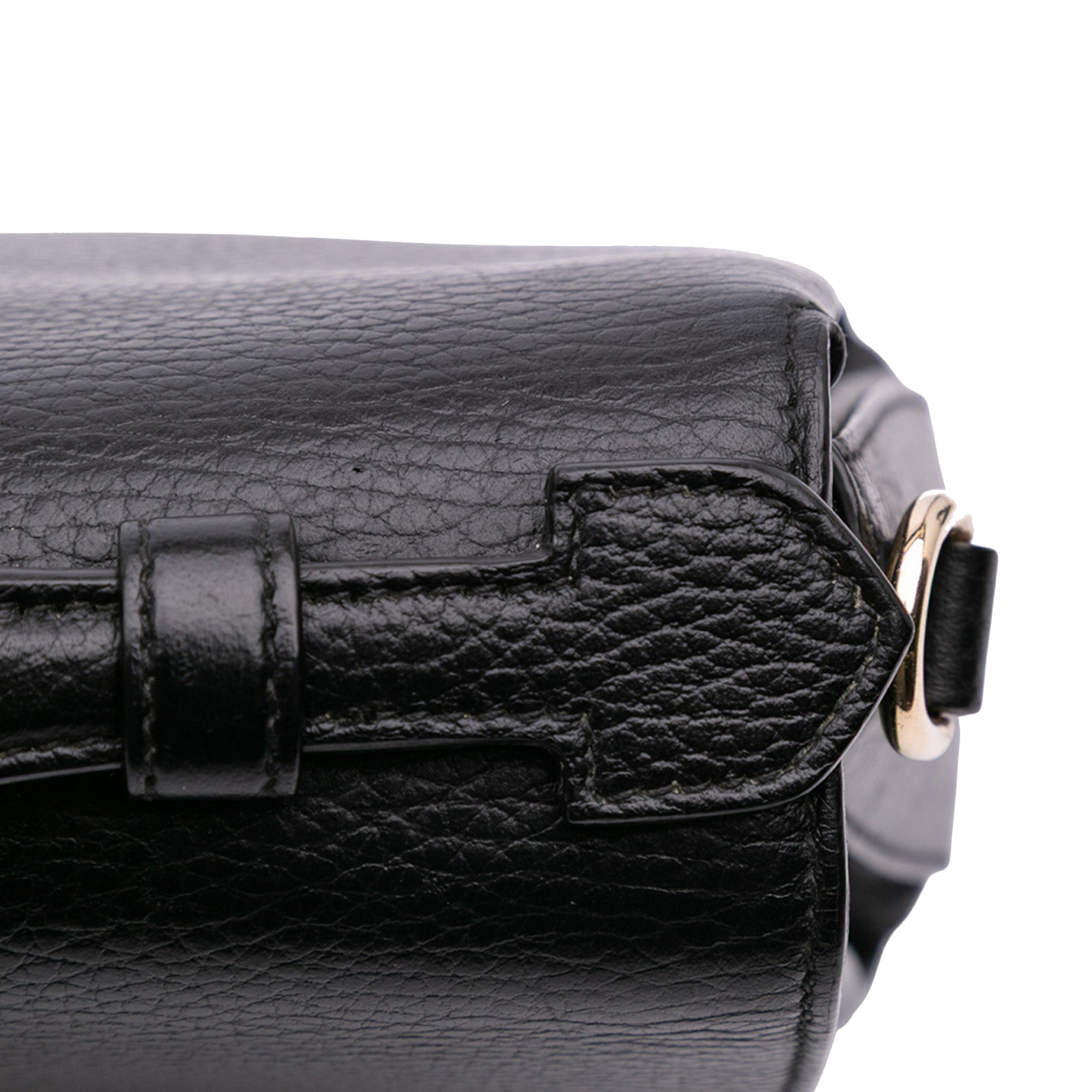 Small Dollar Calf Interlocking G Satchel