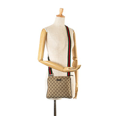 GG Canvas Web Crossbody Bag