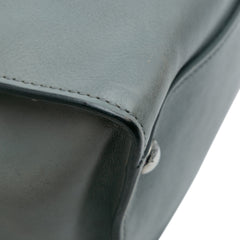 Glace Calf Twin Pocket Satchel