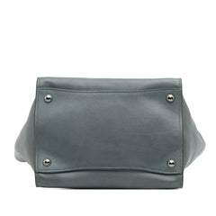 Glace Calf Twin Pocket Satchel