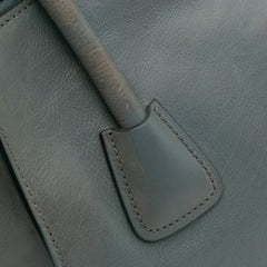 Glace Calf Twin Pocket Satchel