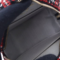 Tweed 19 Round Clutch with Chain