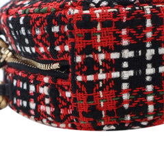 Tweed 19 Round Clutch with Chain