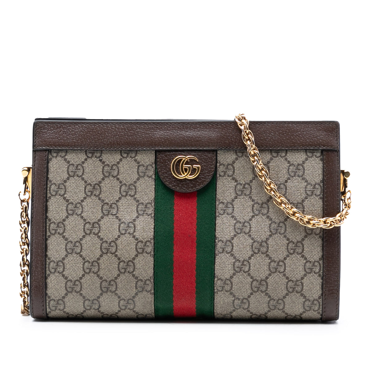Small GG Supreme Web Ophidia Chain Crossbody