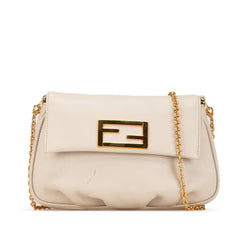 Leather Fendista Pochette Crossbody