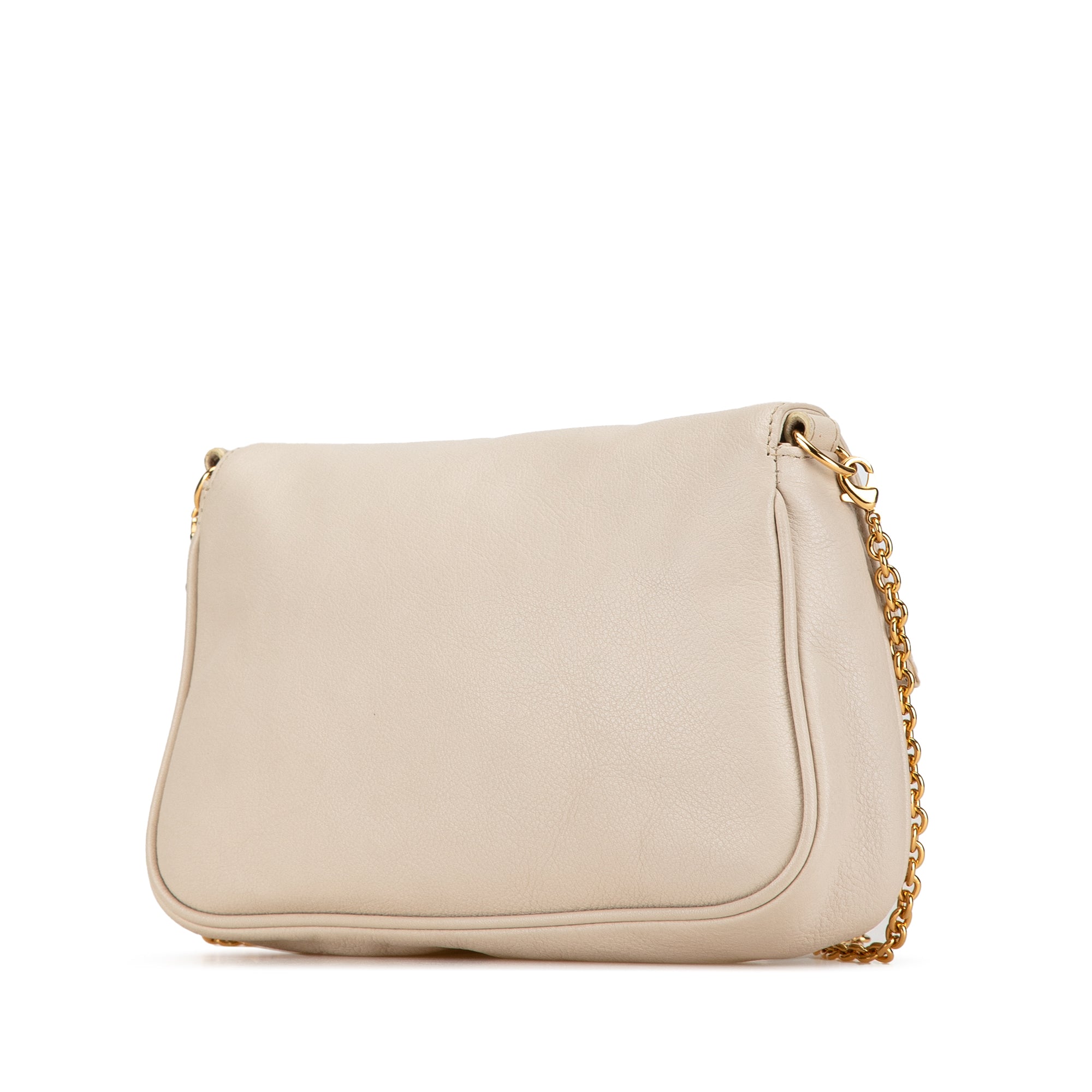 Leather Fendista Pochette Crossbody