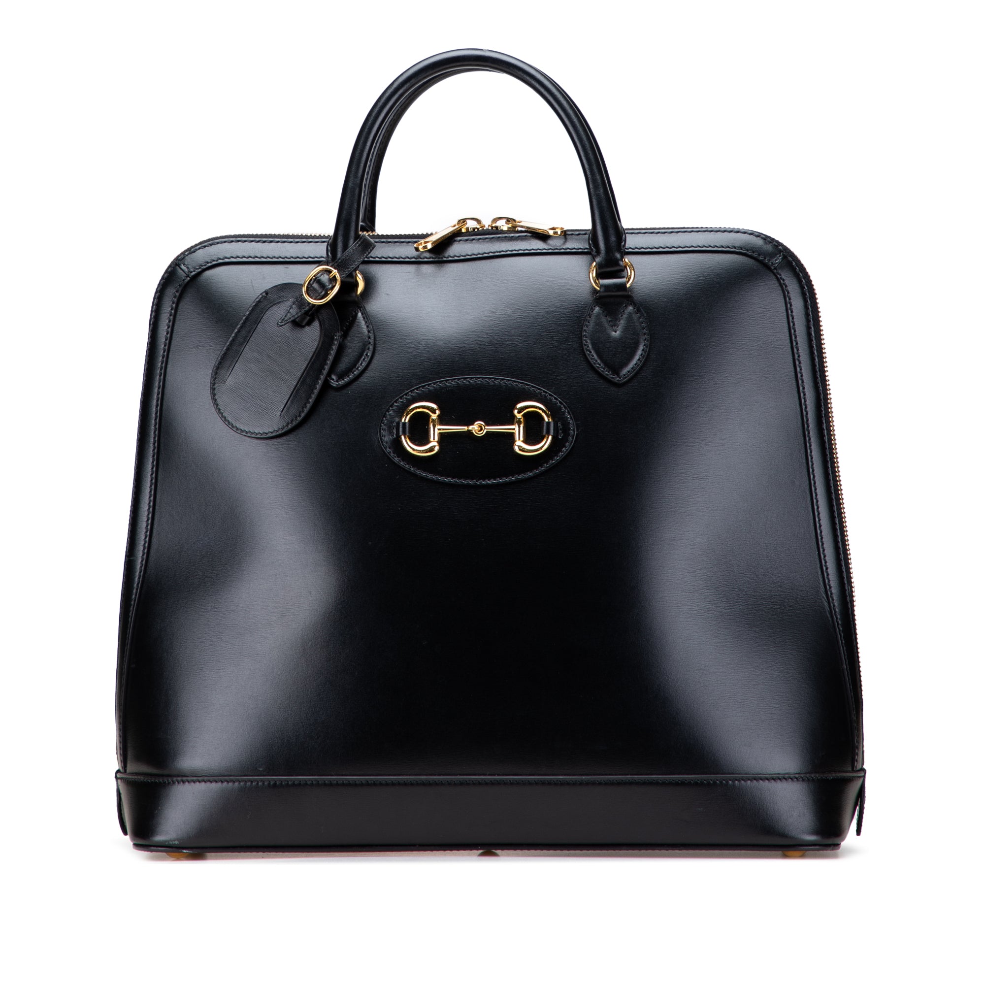 Small Leather Horsebit 1955 Duffle Bag