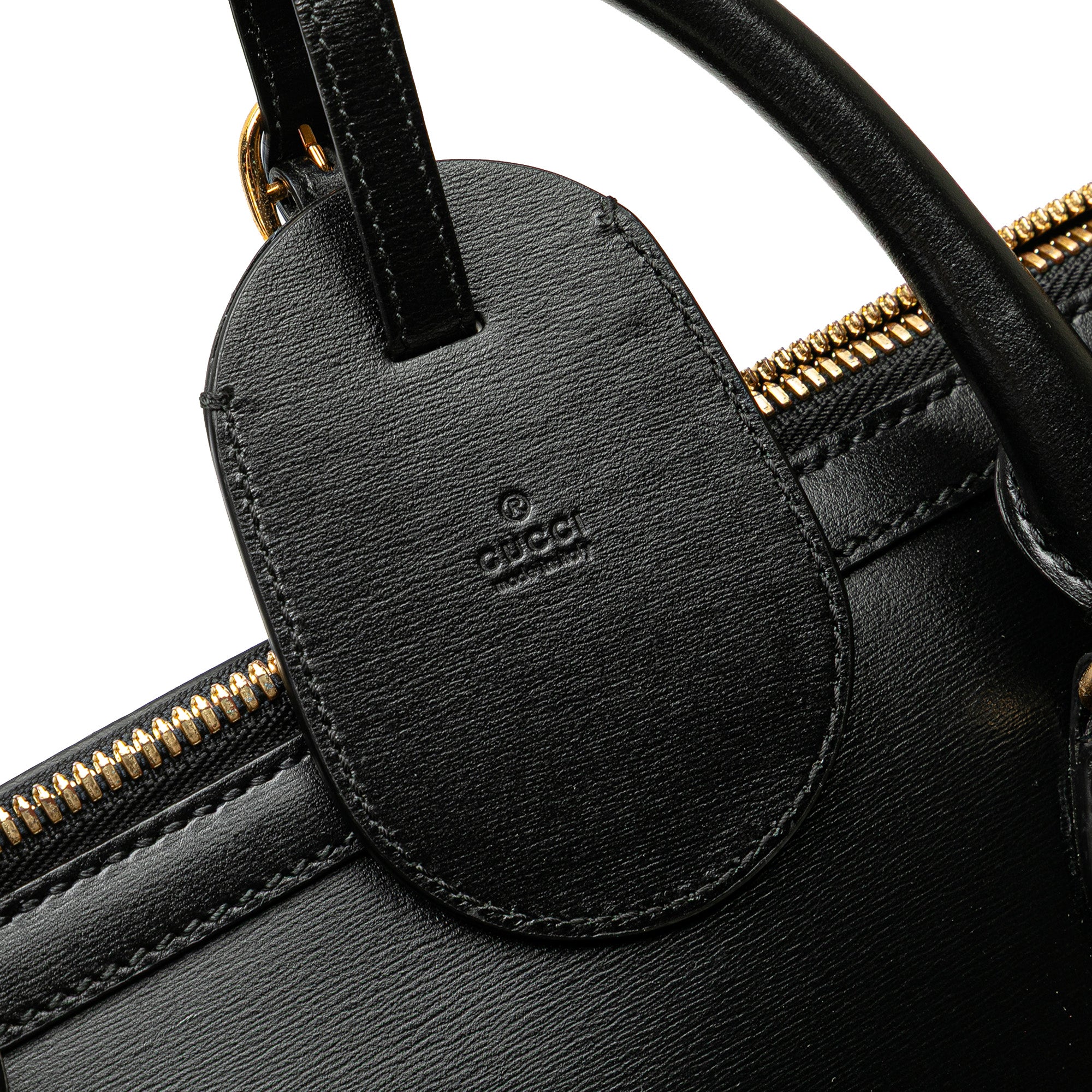 Small Leather Horsebit 1955 Duffle Bag