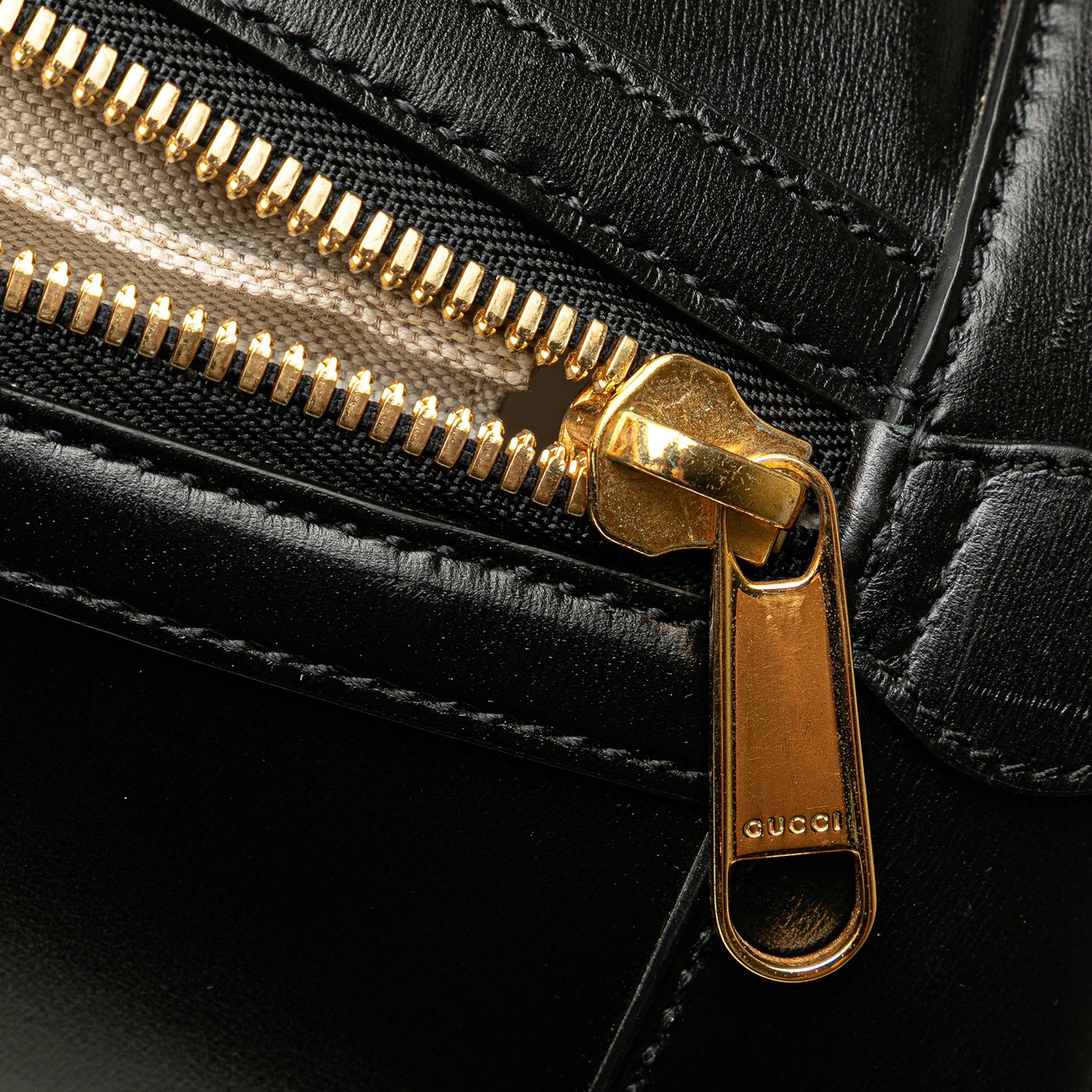 Small Leather Horsebit 1955 Duffle Bag