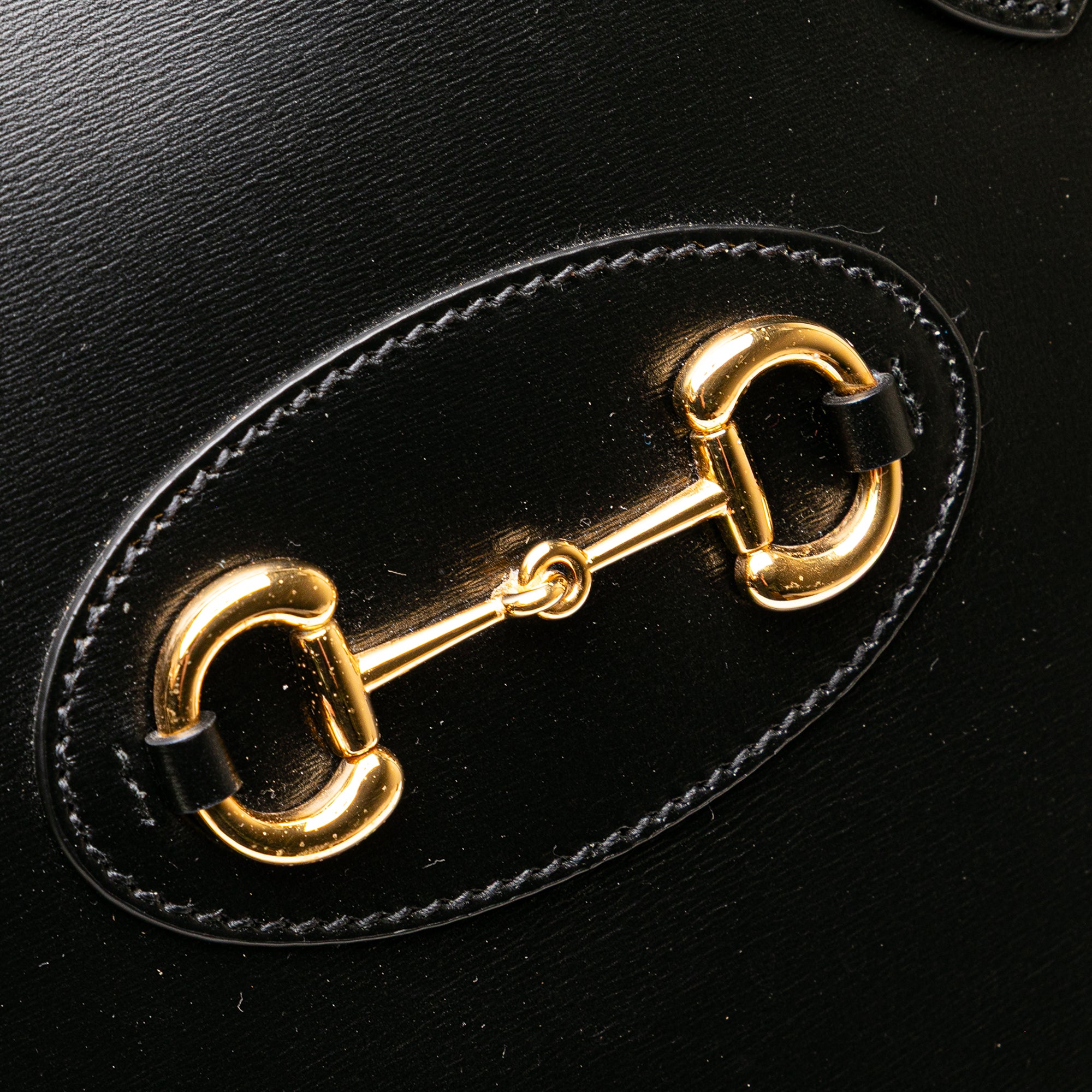Small Leather Horsebit 1955 Duffle Bag