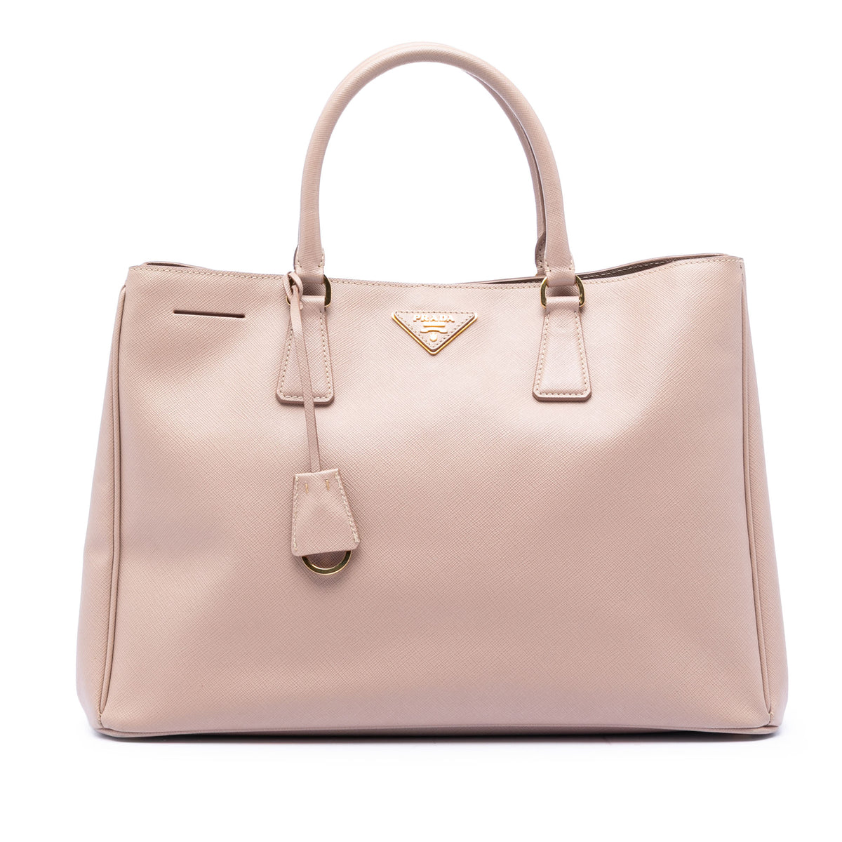 Large Saffiano Lux Galleria Satchel