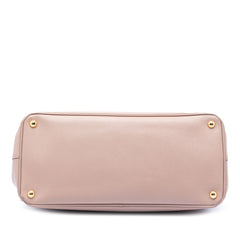 Large Saffiano Lux Galleria Satchel