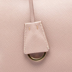 Large Saffiano Lux Galleria Satchel