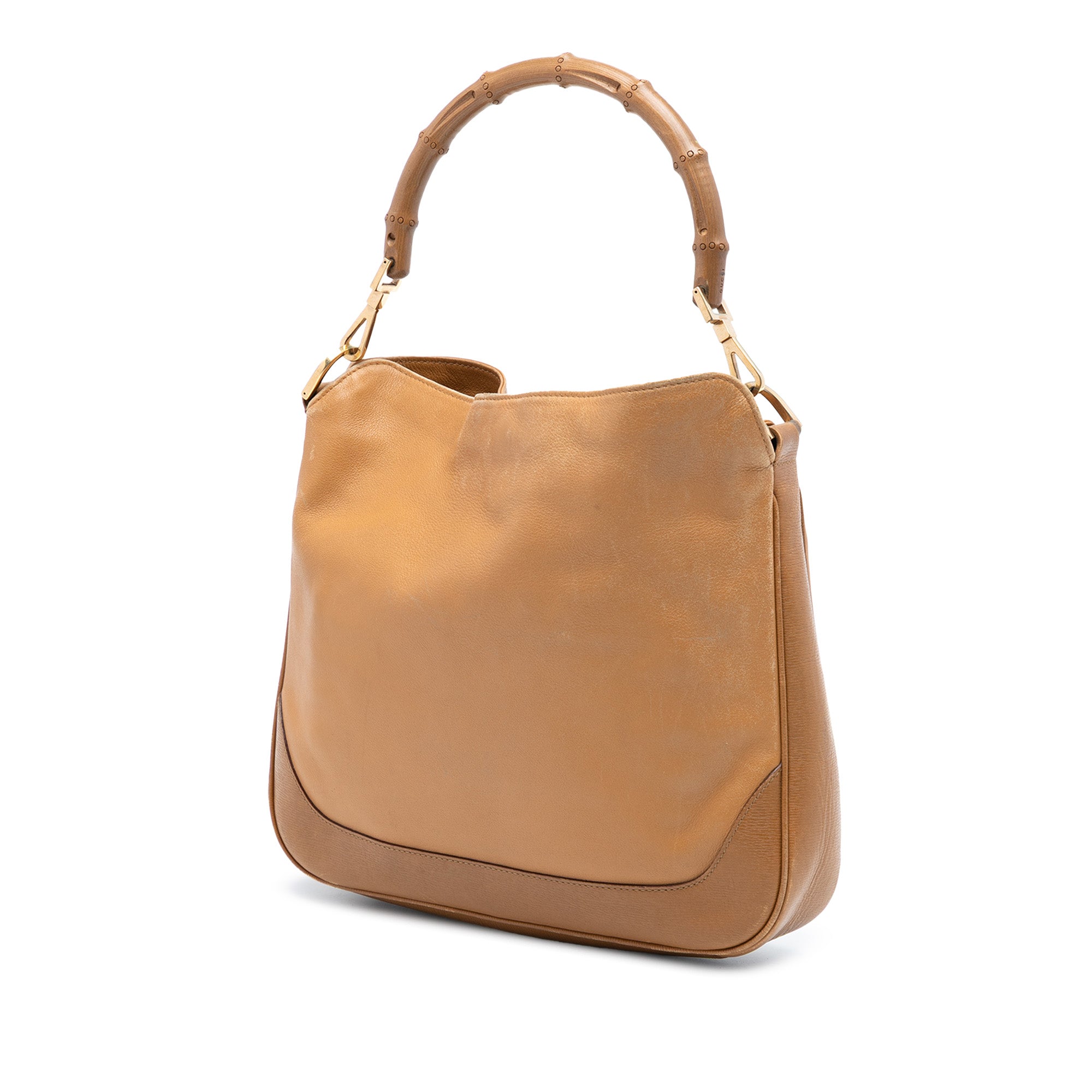 Calfskin Bamboo Satchel