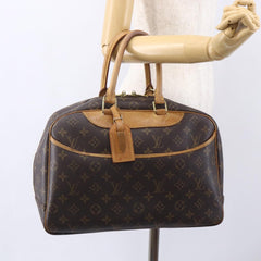 Louis Vuitton Deauville Handbag Monogram Canvas