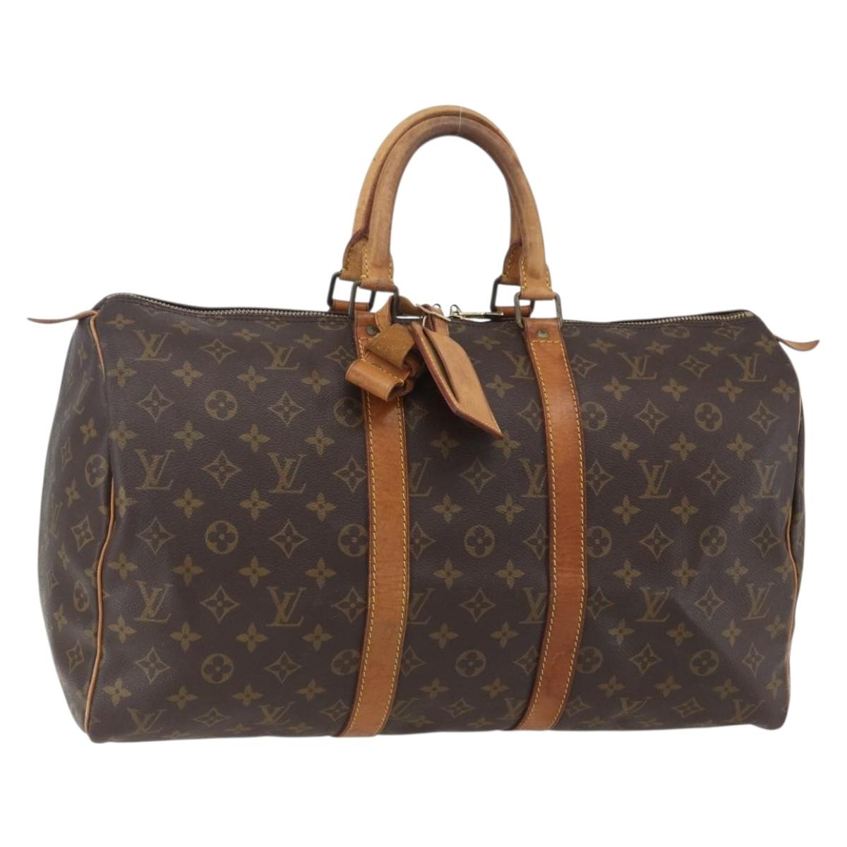 Louis Vuitton Keepall Bag Monogram Canvas