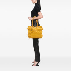 Vernice Gaufre Chain Tote