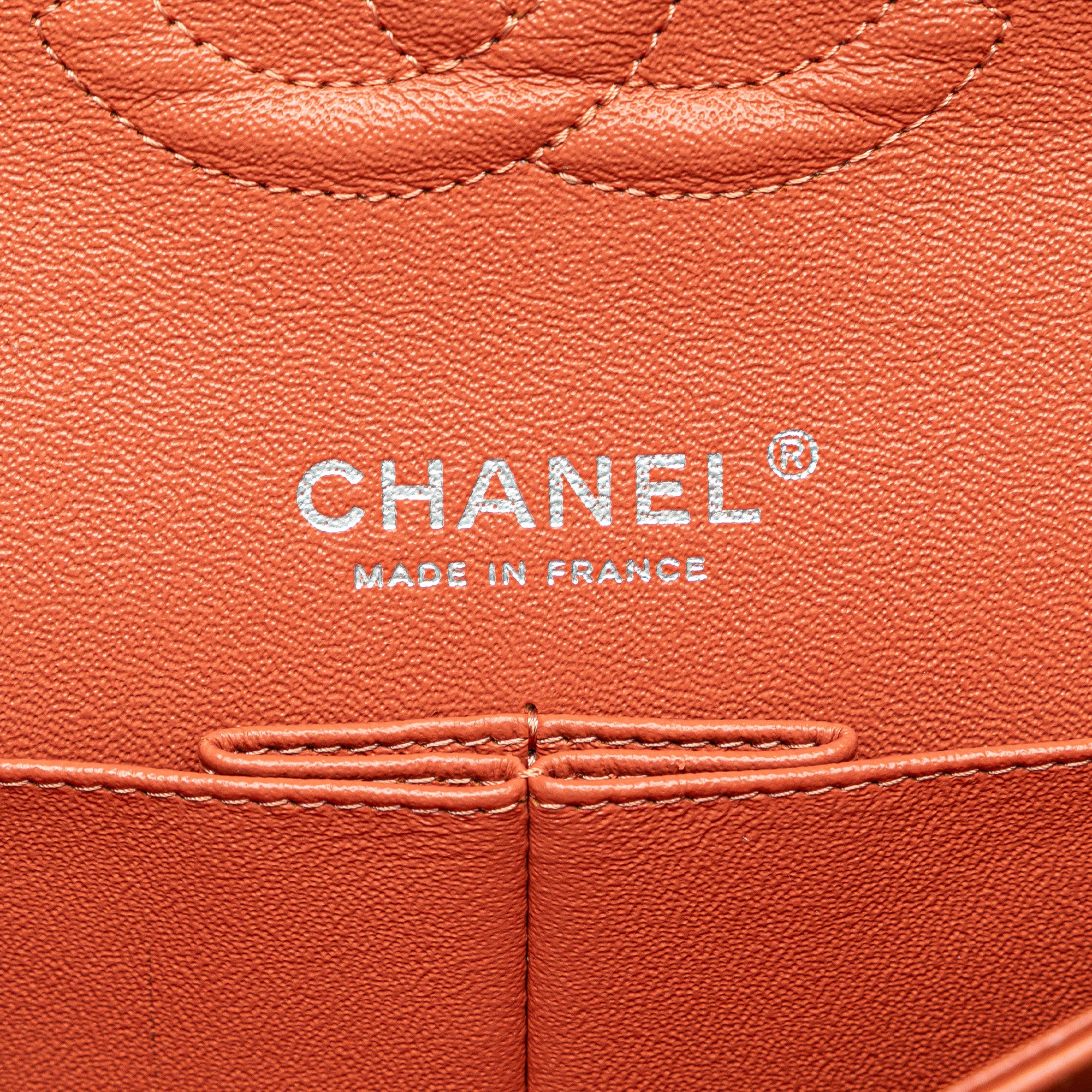 Medium Classic Lambskin Double Flap