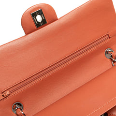 Medium Classic Lambskin Double Flap