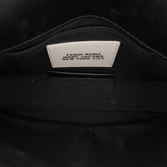 Marc Jacobs Nappa Vitello King Logo Print Baguette Phone Pouch Satchel