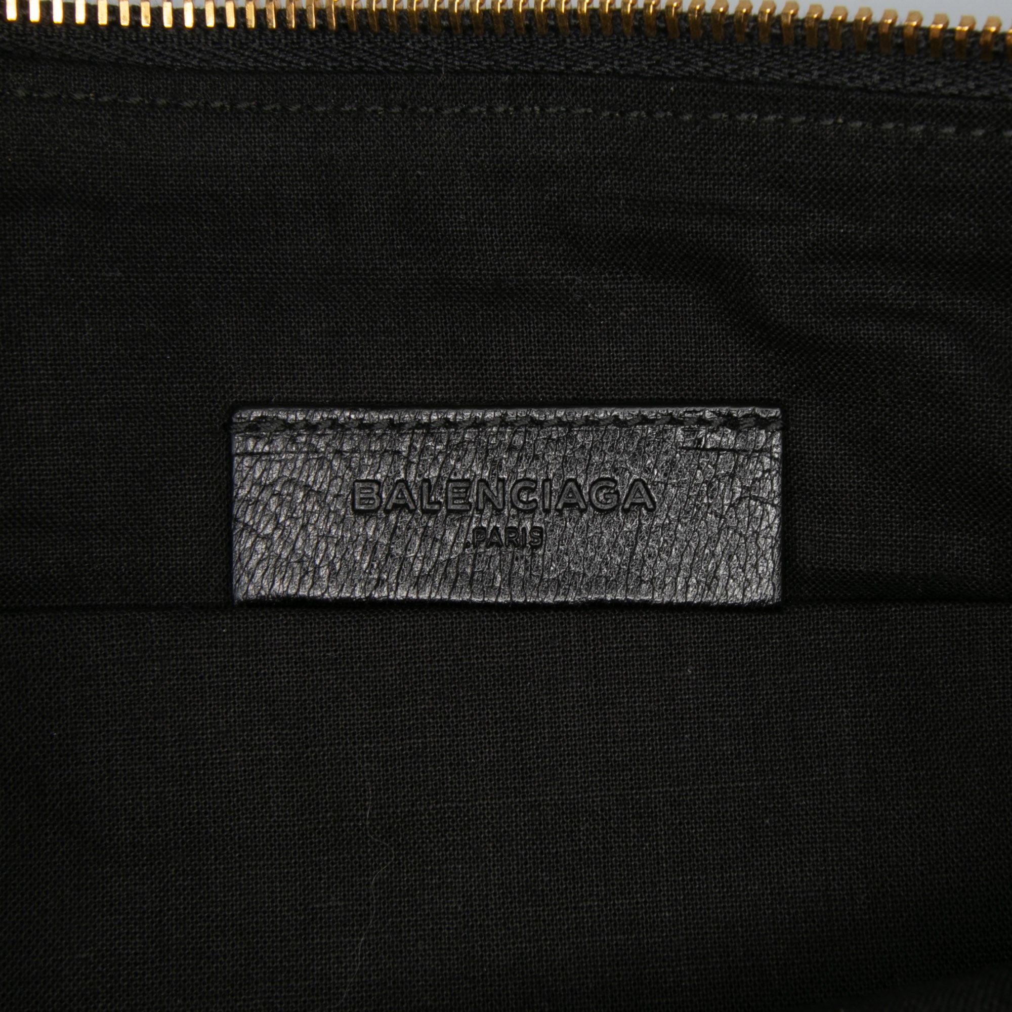 Goatskin Motocross Classic Metallic Edge Clutch