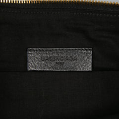 Goatskin Motocross Classic Metallic Edge Clutch