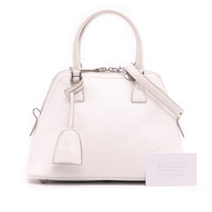 Mini Grained Leather 5ac Classique Satchel