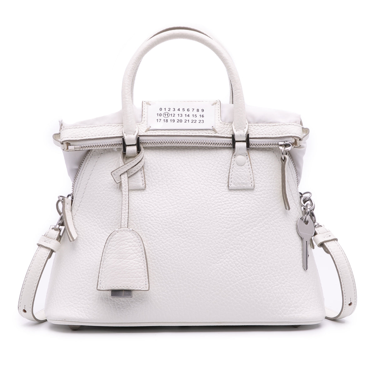 Mini Grained Leather 5ac Classique Satchel