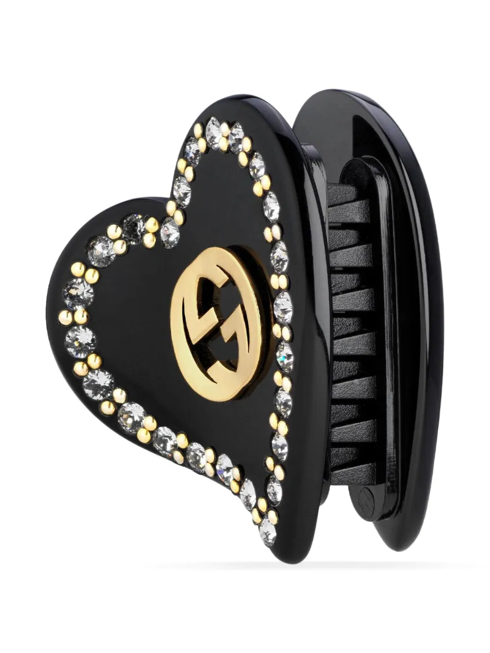 Gucci Interlocking G heart hair clip