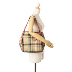 Small Haymarket Check Canvas Canterbury Tote