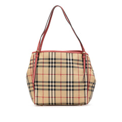 Small Haymarket Check Canvas Canterbury Tote
