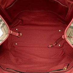 Small Haymarket Check Canvas Canterbury Tote