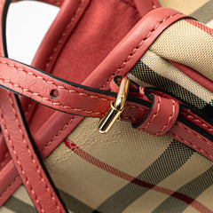 Small Haymarket Check Canvas Canterbury Tote