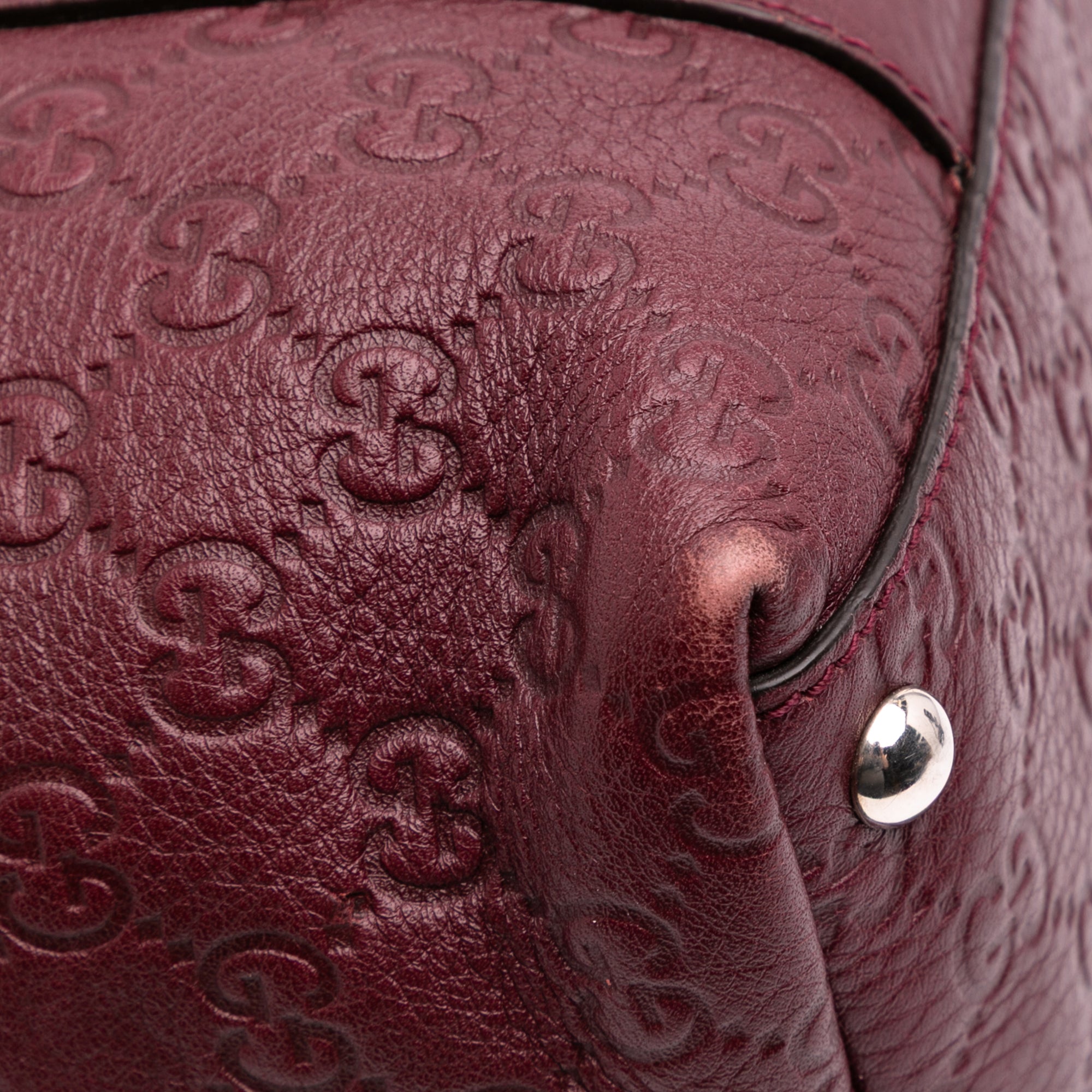 Guccissima Tender Bamboo Bar Tote