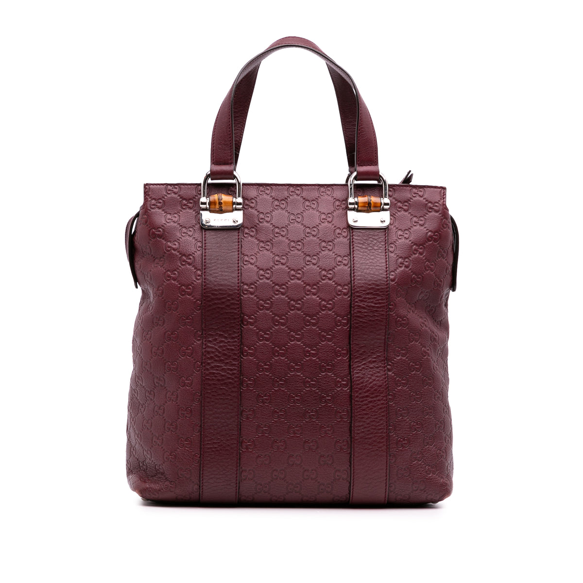 Guccissima Tender Bamboo Bar Tote