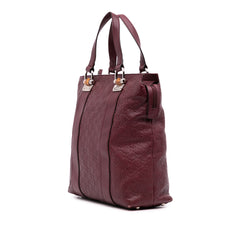 Guccissima Tender Bamboo Bar Tote