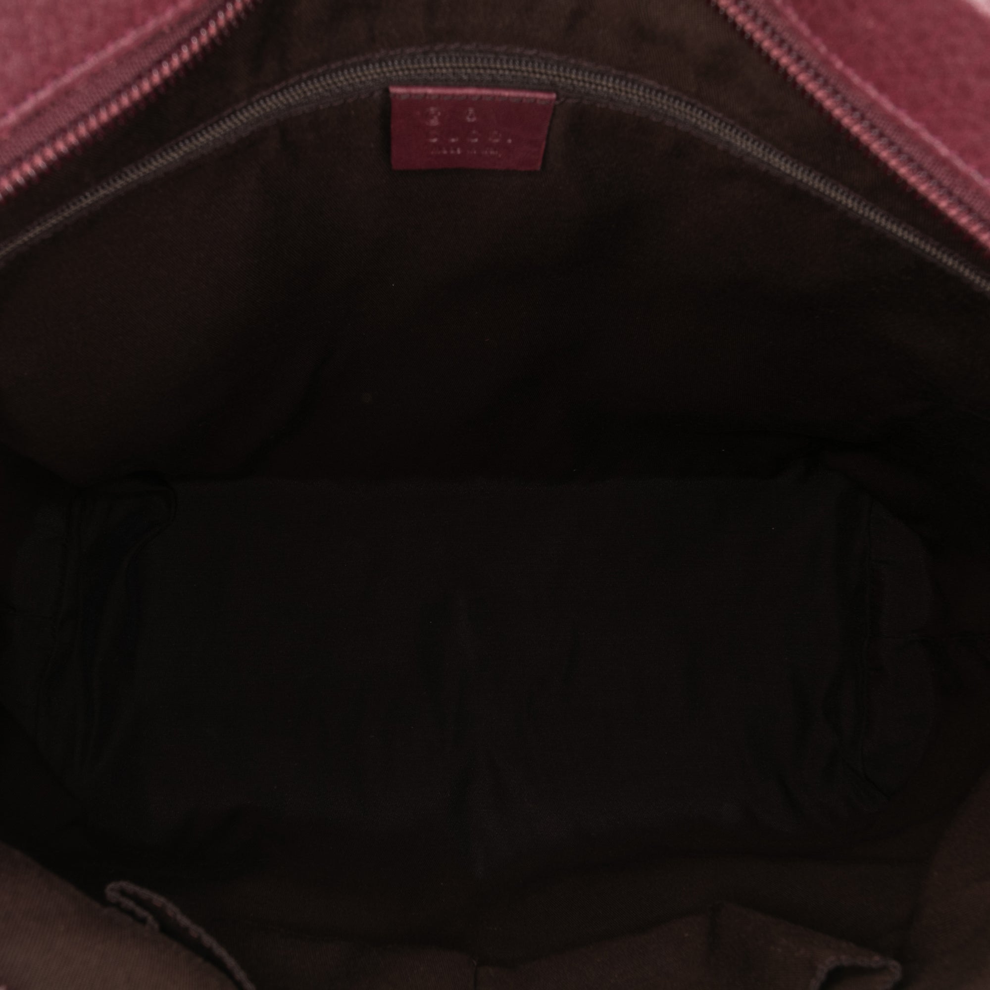 Guccissima Tender Bamboo Bar Tote