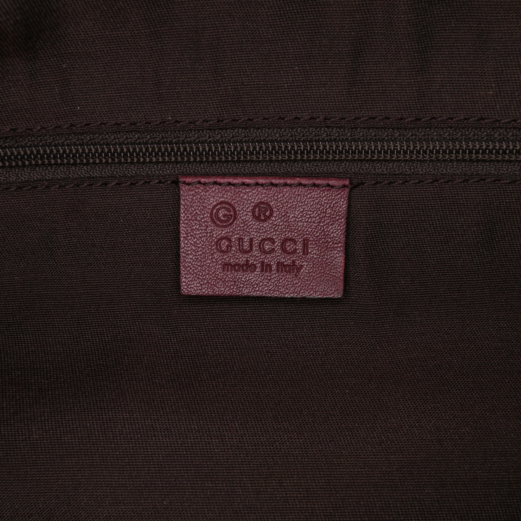 Guccissima Tender Bamboo Bar Tote