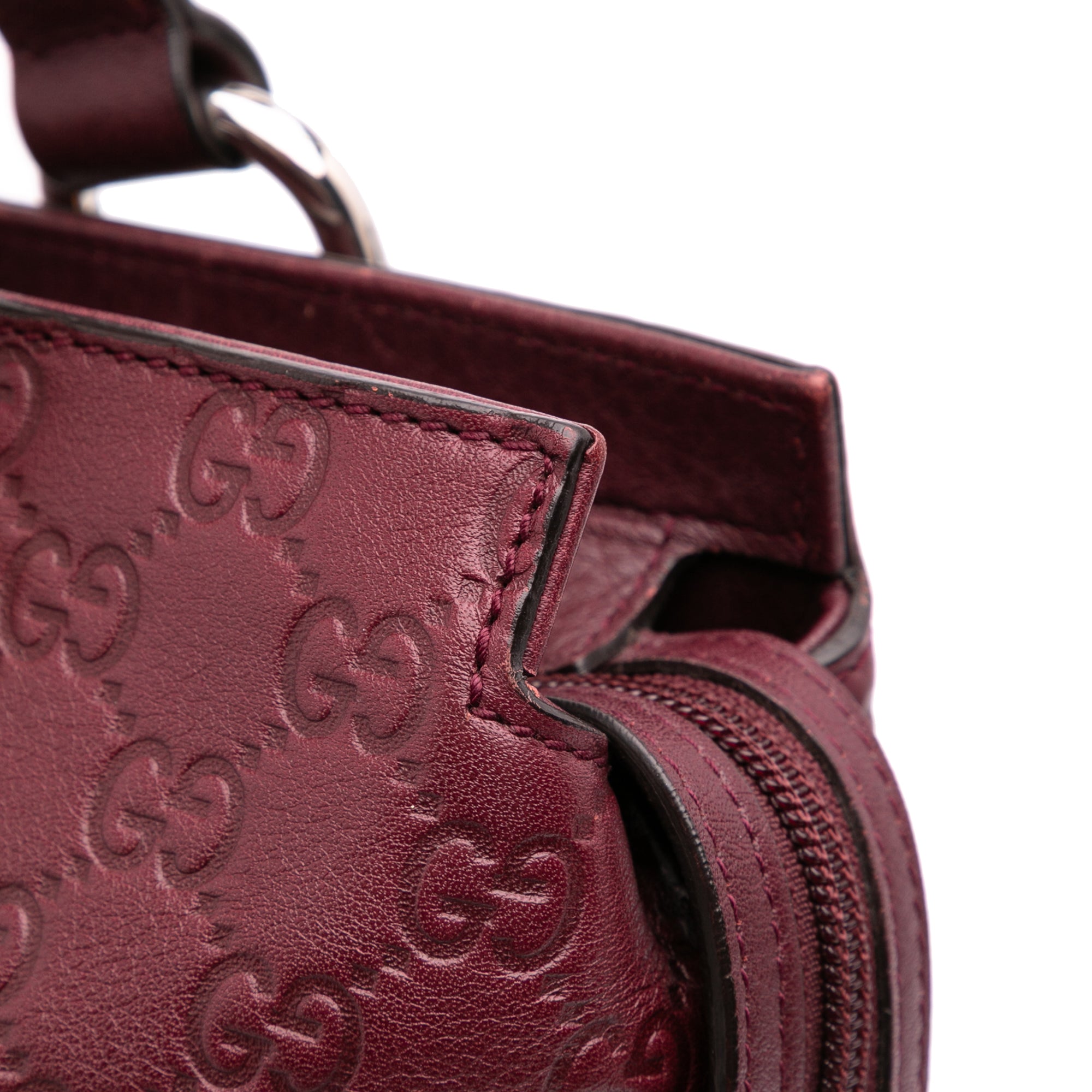 Guccissima Tender Bamboo Bar Tote