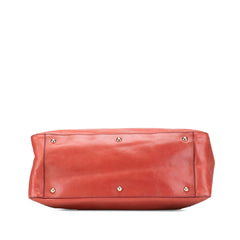 Large Leather Twins Tote