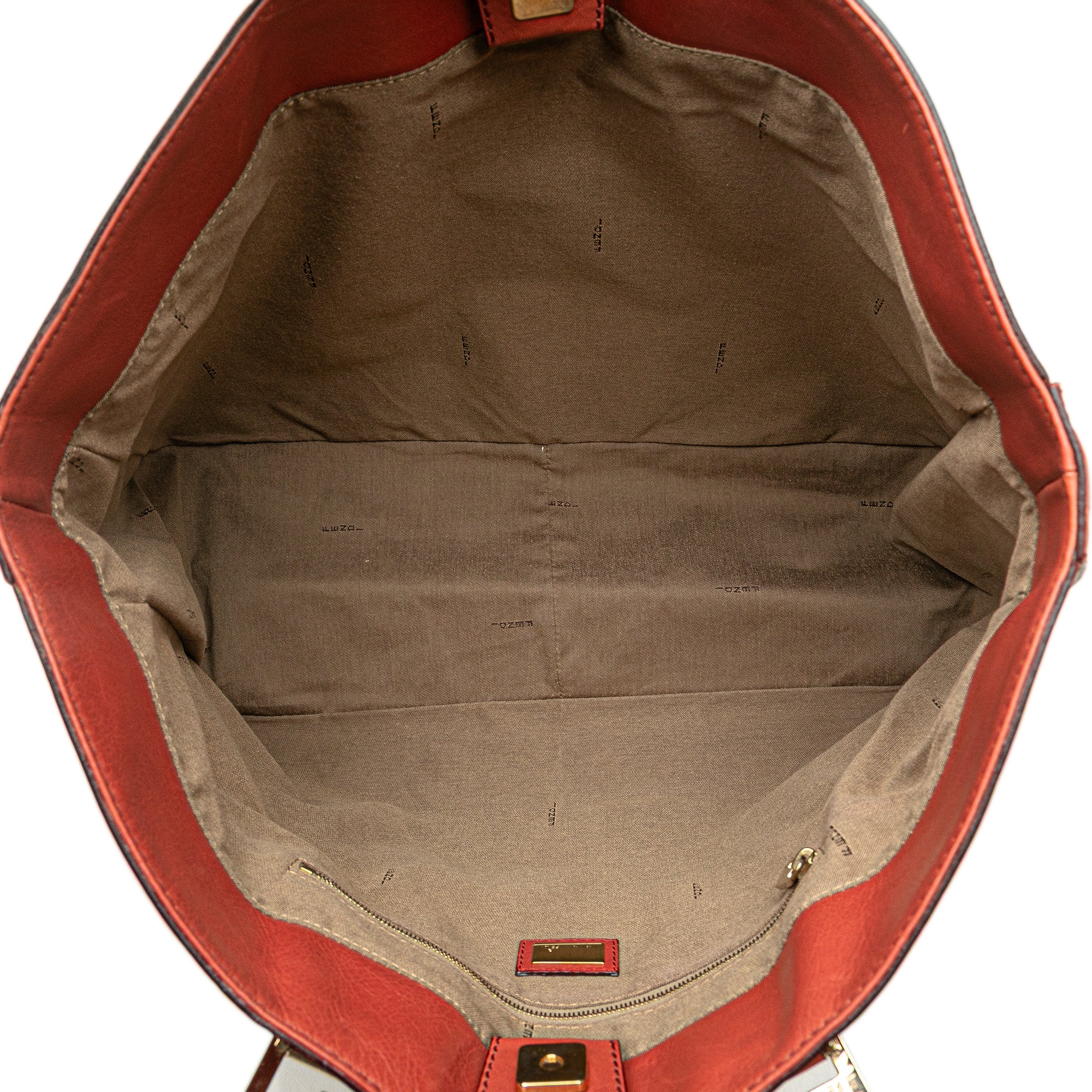 Large Leather Twins Tote