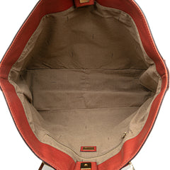 Large Leather Twins Tote