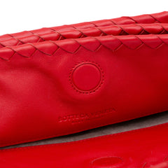 Nappa Intrecciato Duo Shoulder Bag