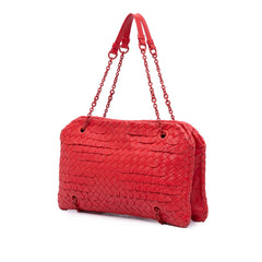 Nappa Intrecciato Duo Shoulder Bag