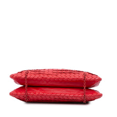 Nappa Intrecciato Duo Shoulder Bag