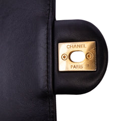 Mini Square Calfskin Coco Embossed Flap