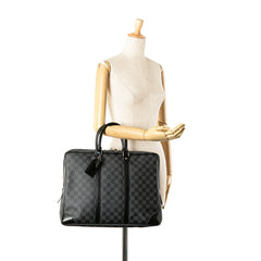 Damier Graphite Porte Documents Voyage PM