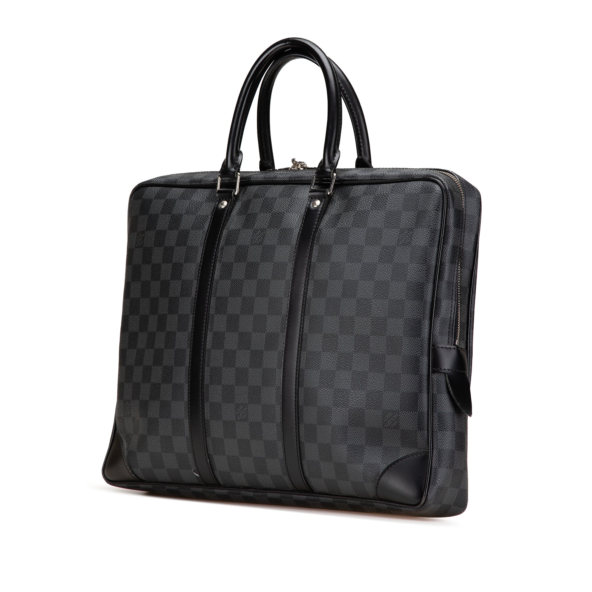 Damier Graphite Porte Documents Voyage PM