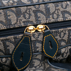 Diorissimo Trotter Canvas Double Saddle Bowler Bag